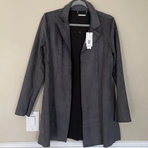 T Tahiti Faux Leather Lightweight Jacket Xtra Small